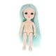 thumbnail image 1 of 1/12 , , Cuerpo Desnudo, Ojos 3D, Juguete para , 13 Articulaciones - 3 Estilo 3 CUTICAT Cuerpo de muñeca articulado BJD, 1 of 7