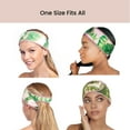 thumbnail image 4 of Kitsch Spa Headband - Multi Functional Skincare Headband in Palm Leaves, Green, 1 Pack, 4 of 16