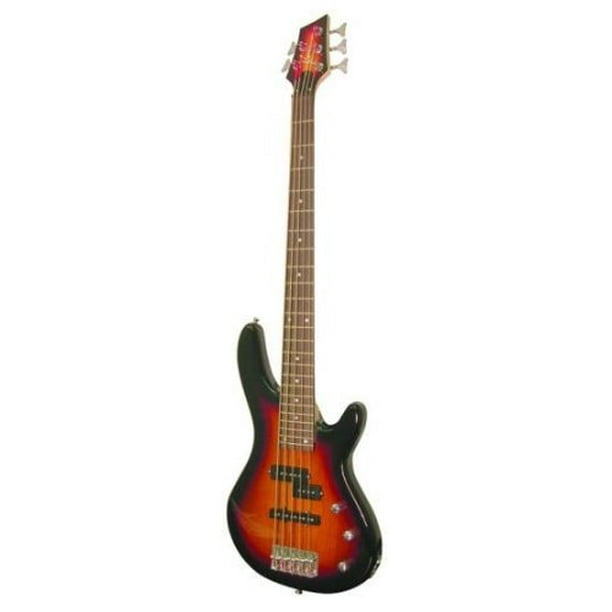 Kona Guitars KE5BSB 5String Electric Bass Guitar with Split Pickup