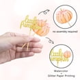 thumbnail image 3 of Cupcake Toppers Aukolass Pumpkin Thanksgiving Party x24, 3 of 6