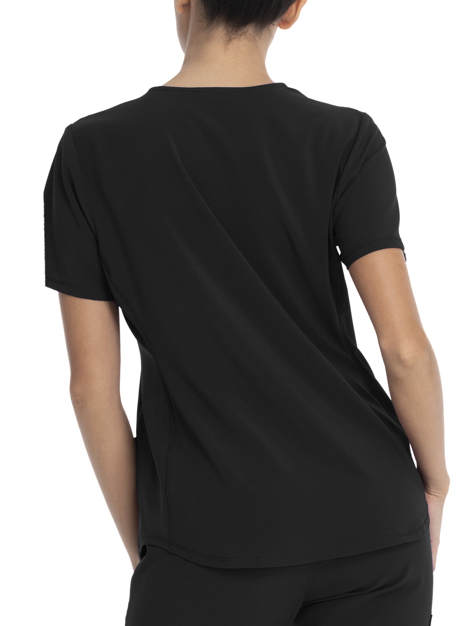 Scrubstar Women's Supreme Stretch Antimicrobial V-Neck Placket Scrub Top WM01T902