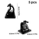 thumbnail image 3 of Clips para caña de pescar Toystoory 5 piezas ABS negro, 3 of 6