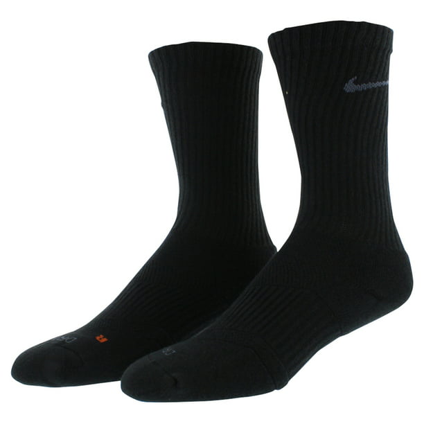 Nike - Nike Mens Dri FIT Cushion Crew Three Pack Socks Black - Walmart ...