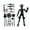 Dark Gray, variant on T13 Magnetic Action Figure, Multi-Joint Movable Robot Model with Weapon Accessories, 1-Pack Creative Assembly Decompression Collectible, 5.31in