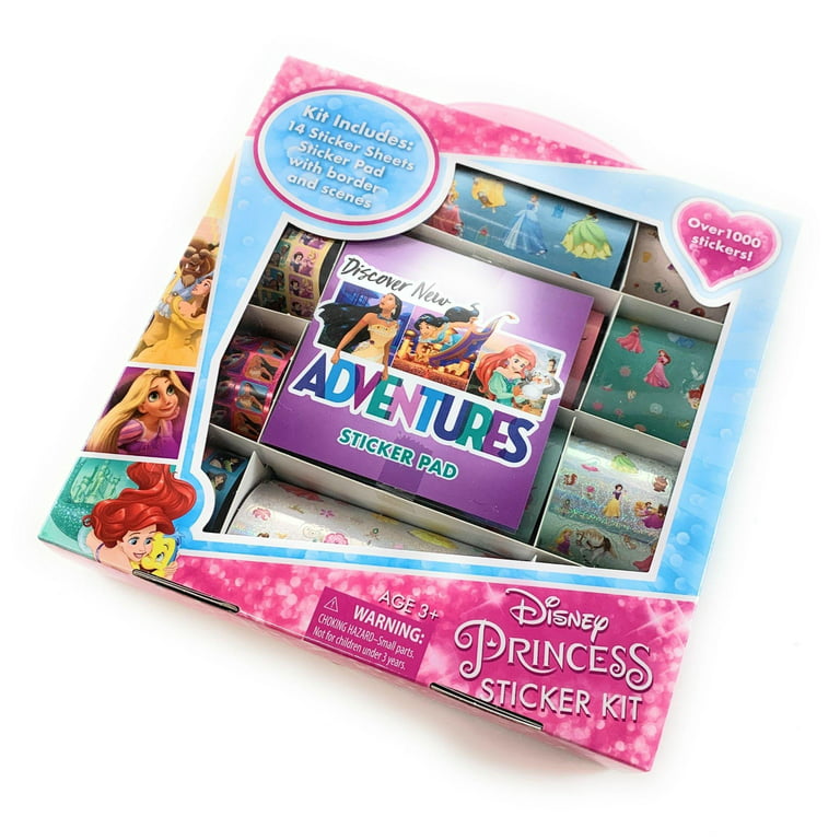 Disney Princess Art Set, Arts and Crafts for Kids 60 Pieces Colouring Sets  for Girls Creative Drawing and Painting Sets for Children Art Supplies