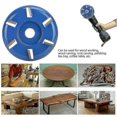 thumbnail image 5 of Wood Carving Disc Tool, Steel 6-teeth Milling Cutter Woodworking Tool Woodworking Milling Cutter To, 5 of 5