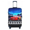 thumbnail image 1 of Custom Cartoon Pixar Cars Travel Luggage Cover Elastic Suitcase Cover Protector Fit 18-32 Inch, 1 of 1