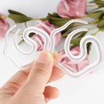thumbnail image 4 of Miangastore Outil de Coiffure Rond en Résine 2 Pcs 2.1x1.9In, 4 of 8