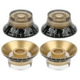 thumbnail image 2 of Spptty Potentiometer Hat,4Pcs Top Hat Knobs Electric Guitar Volume Tone Control Potentiometer For EPI/LP Accessories,Top Hat Knobs Replacement, 2 of 8