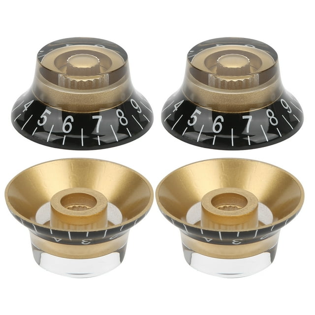 Top Hat Knobs, Beautiful Practical Excellent Durability Electric Guitar Tone Knobs Guitar Accessories Top Hat Knobs Replacement For Amateurs For Beginners