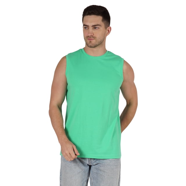 Inkmeso Men's Lightweight Cotton Tank Tops Moisture Wicking Sleeveless Shirts Workout Muscle Tank