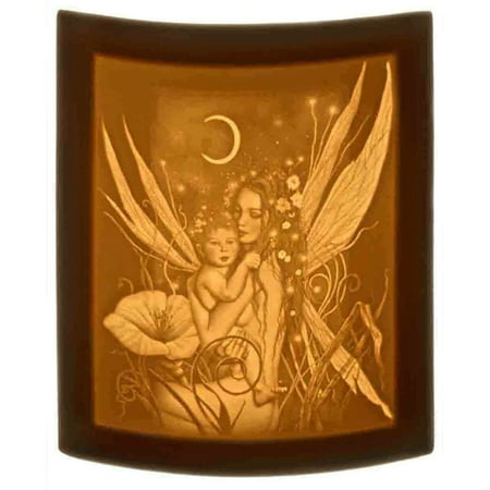 

Curved Night Light - Porcelain Lithophane Night Light