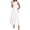 White, variant on BTFBM Summer Dresses for Women Mock Neck Sleeveless High Waist Flowy Aline Maxi Spring Wedding Guest Dress Cocktail