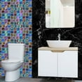 thumbnail image 4 of WUHUAKES 18PCS Self-adhesive Bathroom Kitchen Decor Home Wall 3D Tile Sticker, 4 of 7