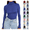 Blue, variant on Long Sleeve Shirts Womens Solid Turtleneck Pullover Slim Basic Plus Size Tops Soft Stretchy Casual Layering Tops Tee for Fall Underscrubs Blouse