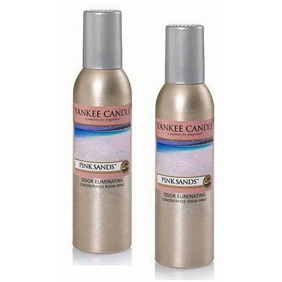 Yankee Candle 2 Pack Pink Sands Concentrated Room Spray 1.5 Oz.