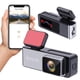 thumbnail image 2 of Grabadora para coche con cámara dual y WiFi | Vídeo frontal 720p + trasero 480p | Ángulo amplio de 170° | Visión nocturna mejorada | Grabación en bucle | Monitor de estacionamiento | Pantalla de, 2 of 9