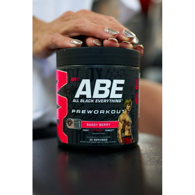 ABE All Black Everything Pre Workout Powder, Amino Acid