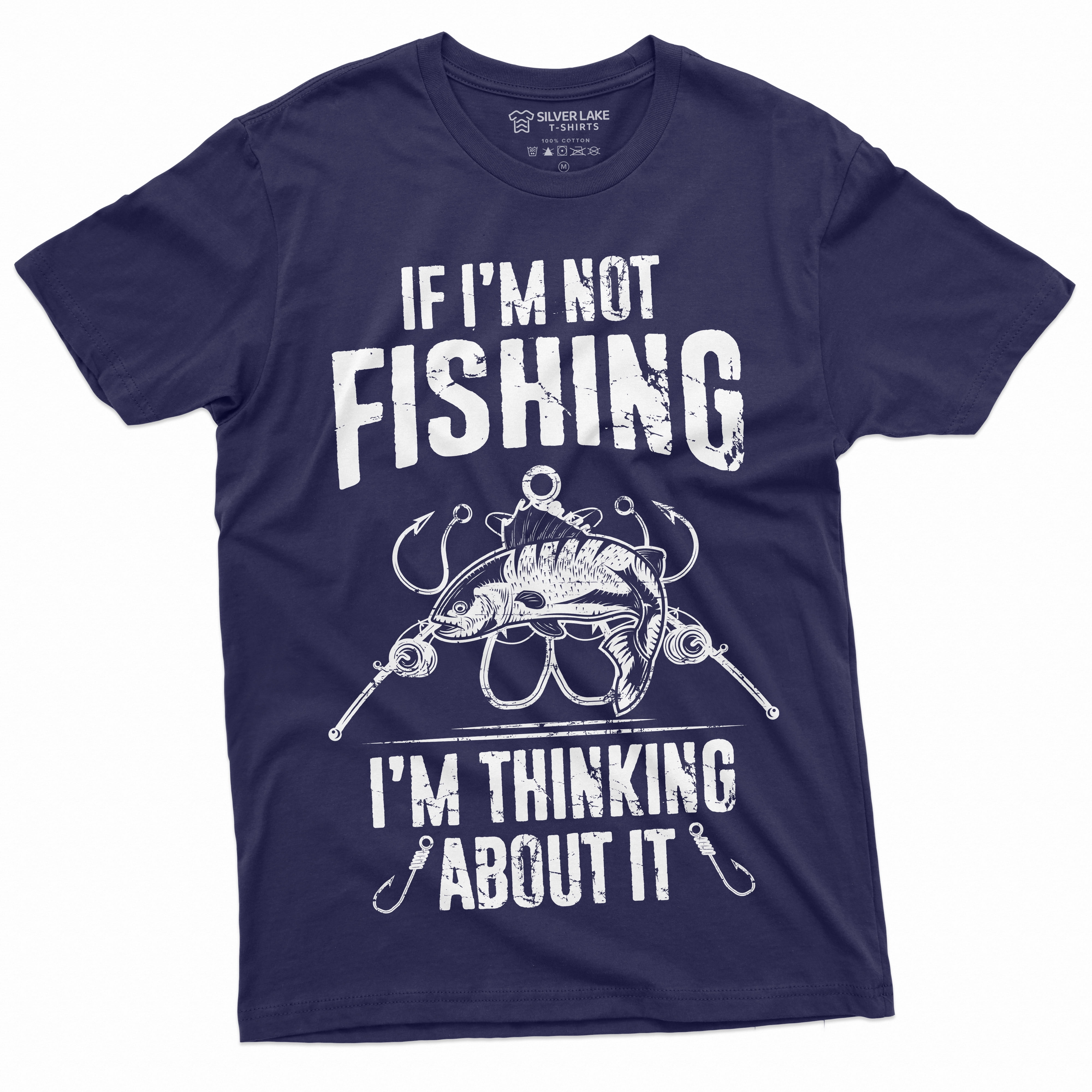  If It Involves Fishing & Beer I Am In Fisherman Men Fishing  Premium T-Shirt : Clothing, Shoes & Jewelry