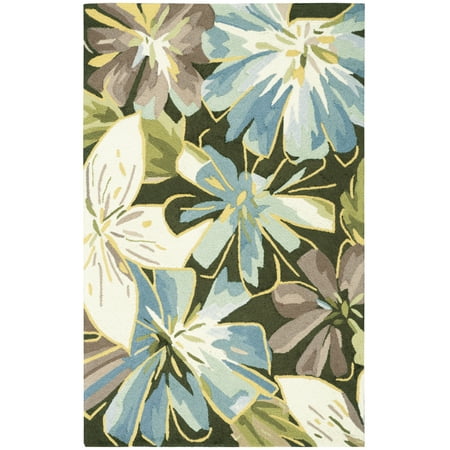 Nourison Fantasy FA16 Enchanting Design Area Rug - Chocolate
