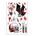 thumbnail image 4 of Dvkptbk Halloween Stickers Wall Stickers Bedroom Horror Decoration Border Wall Stickers Window Scene Layout Electrostatic Stickers Halloween Decorations, 4 of 9