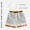 thumbnail image 3 of FORMRS Boys Swim Trunks Quick Dry Mesh Liner Boardshorts Sizes XS-XL, Cartoon Plants, 3 of 7