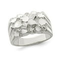 thumbnail image 1 of Mens Nugget Ring in Sterling Silver, 1 of 4