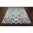 thumbnail image 2 of Art Carpet 841864109184 5 x 8 ft. Bastille Collection Trellis Woven Area Rug, Light Gray, 2 of 2