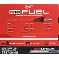 thumbnail image 2 of Milwaukee 2727-21HD M18 18V Fuel 16" Cordless Chainsaw Kit 18-Volt, 2 of 9