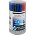 thumbnail image 4 of duomi-White Stick Ballpoint Pens, Medium Point (1.0mm), Assorted, 50 Pack, 4 of 4