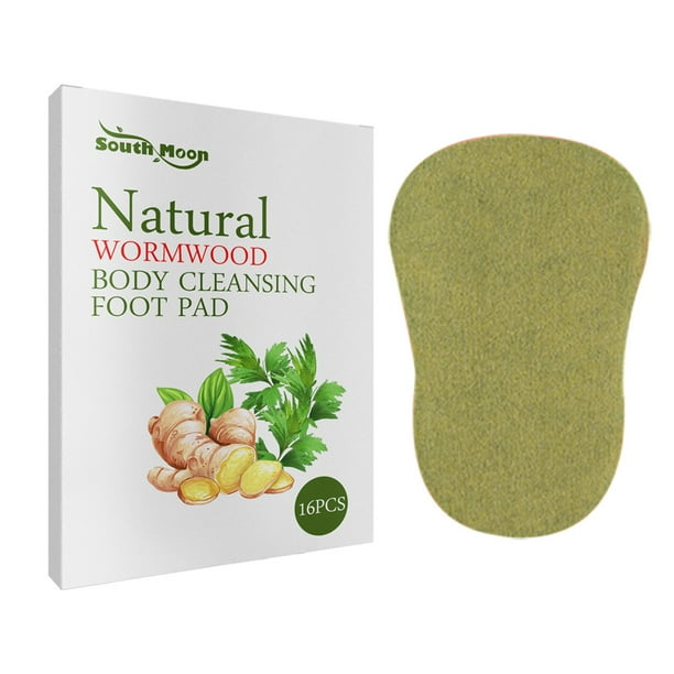 South Moon 16Pcs Natural Wormwood Body Cleansing Foot Pads Reduce ...