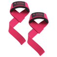 thumbnail image 1 of Correas de Levantamiento Harbinger de Algodón Acolchado con Muñequera NeoTek Rosa, 1 of 7
