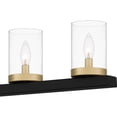 thumbnail image 6 of GRL539MBK Quoizel Lighting Greeley - 5 Light Island In Transitional Style-15.5 Inches Tall and 39 Inches Wide, 6 of 7