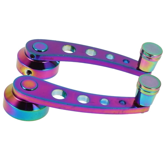 2pcs Window Crank Handle Metal Window Crank Handle Replacement For Trucks Manual Window Riser Handle Auto Repairing Accessories