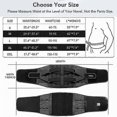 thumbnail image 2 of Lumbar Support Belt Maintain Your Lumbar and Back Well Relieve Pain 4 Springs Adjustable Double Strap Support for Men and Women,M ,Black, 2 of 5
