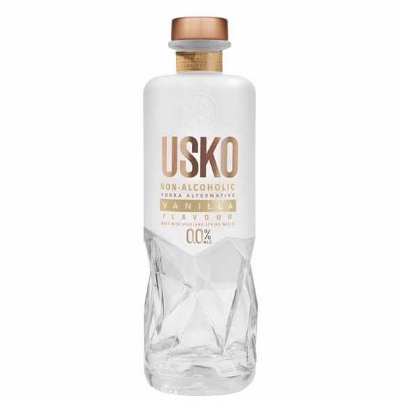 USKO Vanilla 700ml Non Alcoholic Vodka, Flavored Alcohol Alternative