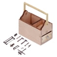 thumbnail image 2 of Ensemble d'Outils pour Maison de Poupée, 1:12 Outils Miniatures pour Maison de Poupée Haute Simulation Ensemble de Réparation pour Enfants Filles Garçons, 2 of 8
