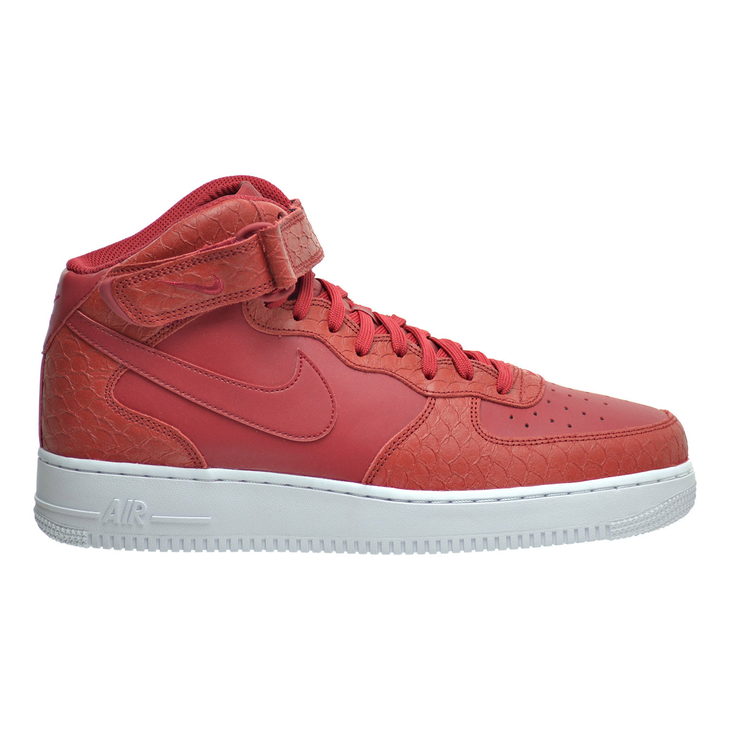 Nike Air Force 1 Mid '07 LV8 Men's Shoes Gym Red/White 804609-601 ...