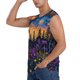 thumbnail image 3 of Fotbe Cosmic Irises At Twilight Men's Camiseta sin Mangas Estampada para Hombres, Playera Casual para Gimnasio, Entrenamiento, Playa-X-Large, 3 of 7