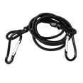 thumbnail image 2 of Línea de Remolque de Canoa de Kayak de con Clips de Carabiner Negro Sunnimix Cordón de seguridad para kayak, 2 of 7