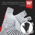 thumbnail image 4 of Cycling Mitten Half-finger Shock Padded Glove Anti Slip Riding Fingerless mitten resuable Portable Riding Fingerless Shockproof Bike Gloves, Black, L, 4 of 8
