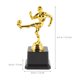 thumbnail image 3 of KAKOWELY Trofeo de fútbol delicado, trofeo de atleta, regalo de mesa, decoración de trofeos, trofeo de atleta de fútbol, taza, artesanía, 3 of 5