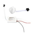 thumbnail image 1 of CAYU IR Capteur de Corps de Module Infrarouge Commutateur Intelligent de Détection de Mouvement de la Lumière de Haute Qualité 200W 220V Capteur de Corps Commutateur Blanc, 1 of 13