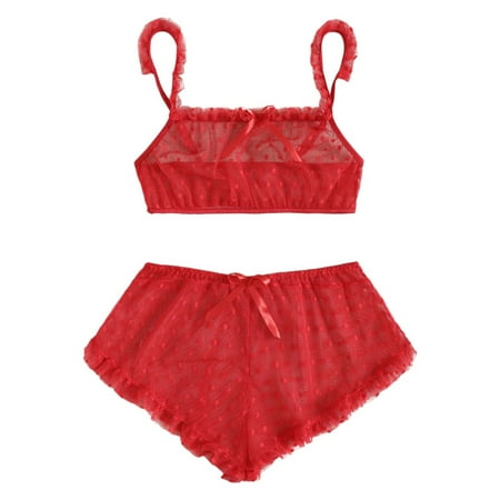 

Dtydtpe underwear women Lingerie Lace Thong Underwear Sleepwear Bow Tie New Fashion