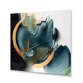 thumbnail image 2 of Designart "Modern Abstract Shapes I" Abstract Metal Wall Art, 2 of 5