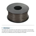 thumbnail image 3 of Uxcell 30AWG Stranded Wire Hookup 50M/164ft Brown, Electrical Wire UL1007 Spool, 3 of 6