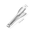 thumbnail image 3 of Toystoory Pinzas para alimentos, Clip para bistec, pan, utensilios de cocina, abrazadera para cocinar, herramientas para parrilla, acero inoxidable, Cocina y Comedor 7 pulgadas, 3 of 6