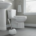 thumbnail image 2 of Evideco French Home Goods Pise Commercial Freestanding Pise Toilet Brush and Holder Set with Toilet Brush, White, 2 of 7