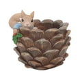thumbnail image 1 of LSLJS Creative Resin Plants Pots Cute Squirrel Succulent Flower Pots Planter Desk Garden Room Pot Decor, Planting Basin, 1 of 2