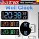 thumbnail image 2 of Reloj de pared LED digital para escritorio, pantalla LED grande con regulador de brillo automático, temporizador digital multifunción para salas de estudio, restaurantes y oficinas (incluye gestión, 2 of 5